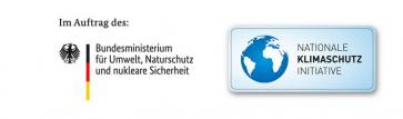 Logos des Bundesministeriums für Umwelt, Naturschutz und nukleare Sicherheit und des Nationalen Klimaschutz Initiative