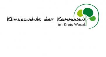 Logo des Klimabündnisses der Kommunen im Kreis Wesel