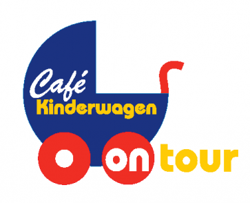 Das Logo des Café Kinderwagen on tour